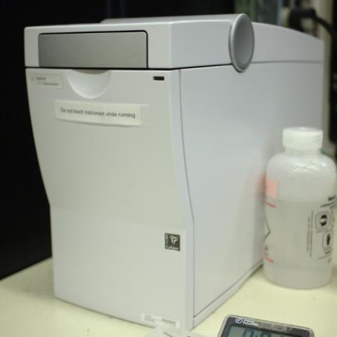 an Agilent Bioanalyzer